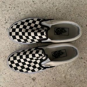 Vans Checkerboard Slid Ons